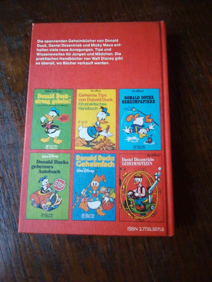 Das Micky Maus Geheimbuch in Bredstedt
