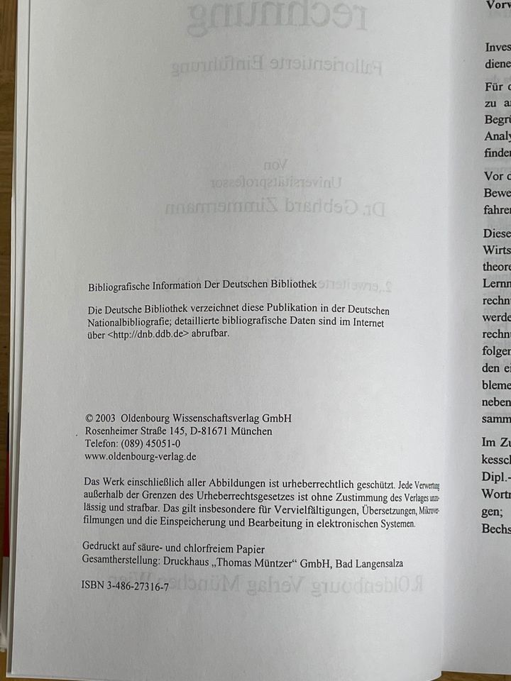 Bücher Weiterbildung Industriekaufmann, Wirtschaft, Investition in Bielefeld