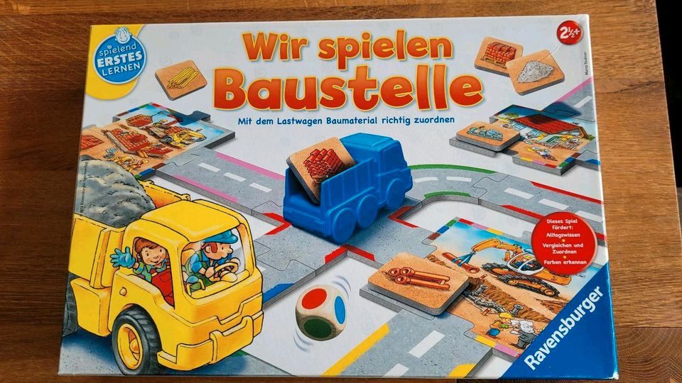 Wir spielen Baustelle, Spiel von Ravensburger in Drage