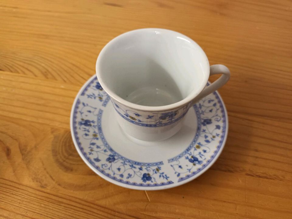 Linton Shanghai Fine Porcelain, 6er Kaffeeset, Espresso/Mokkaset in Lübbecke 