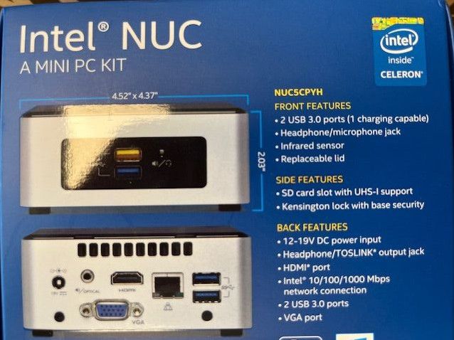 MINI PC Kit Intel NUC NUC5CPYH in Köln