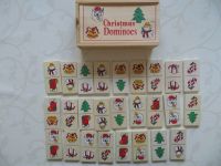 Christmas Dominoes-Holz-26 Teile-wie neu! Gerbstedt - Welfesholz Vorschau