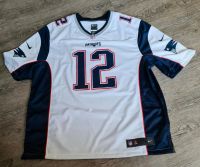 Tom Brady Trikot Gr.XXL Patriots mit Unterschrift Coach Esume Rheinland-Pfalz - Adenau Vorschau