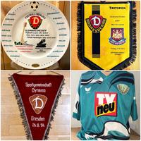 SUCHE Dynamo Dresden Wimpel Trikots Medaillen Teller Fußball DDR Dresden - Pieschen Vorschau