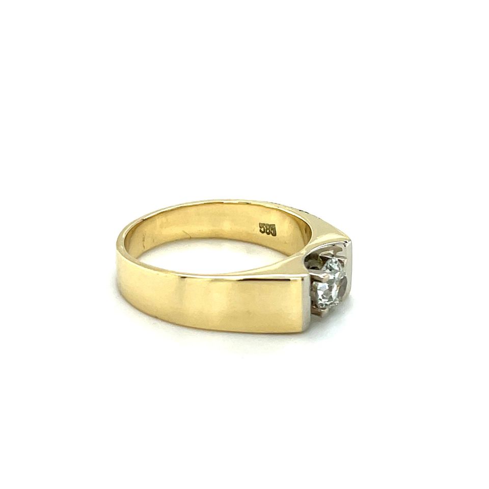 Ring aus 585/- Gelbgold mit Brillant Nr. 226632 M10 in Hannover