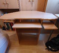 Schreibtisch Bürotisch PC Tisch Ecktisch 114x75x75 in Schönebeck (Elbe)