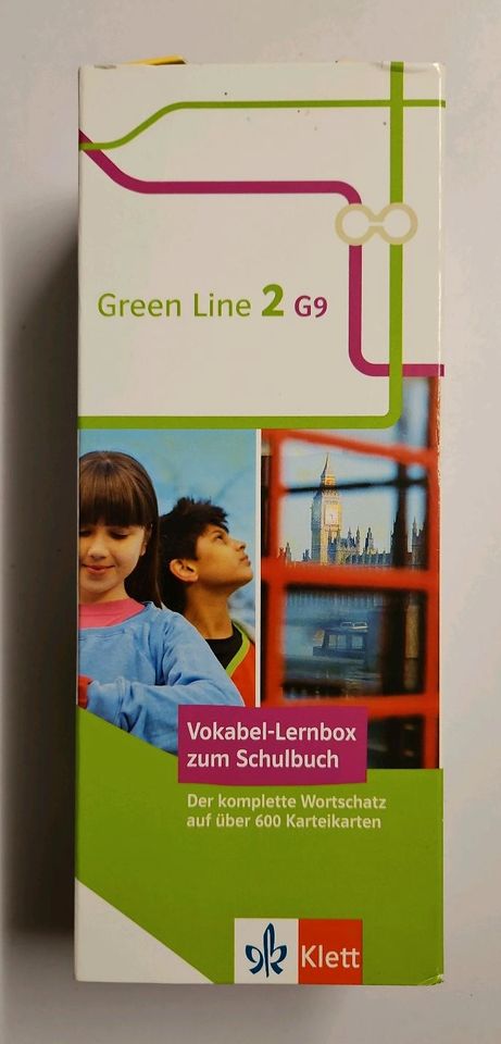Vokabel-Lernbox Karteikarten Green Line 2 G9 6. Klasse in Schladen