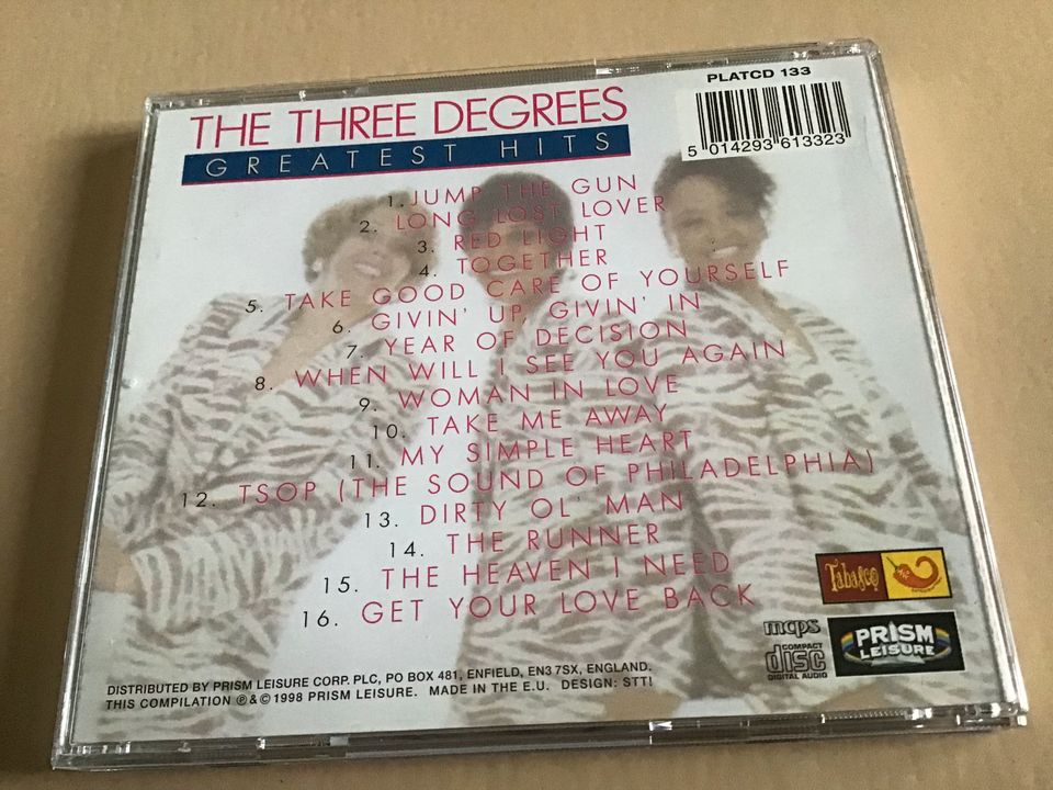 The Three Degrees - greatest hits- CD in Waldems