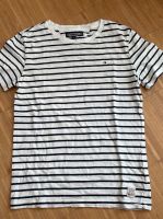 ❤️ Hilfiger T-Shirt 140 weiß gestreift Longsleeve weiß Bonn - Beuel Vorschau