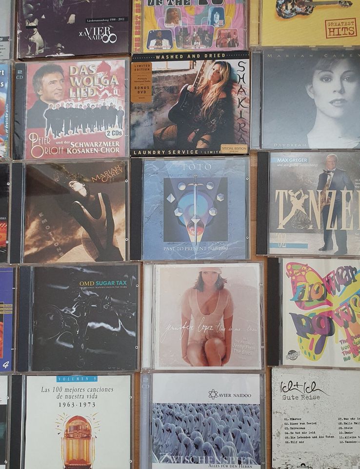 CD´s, Musik-CD´s, englisch, deutsch, Flohmarkt-Konvolut in Freiburg im Breisgau