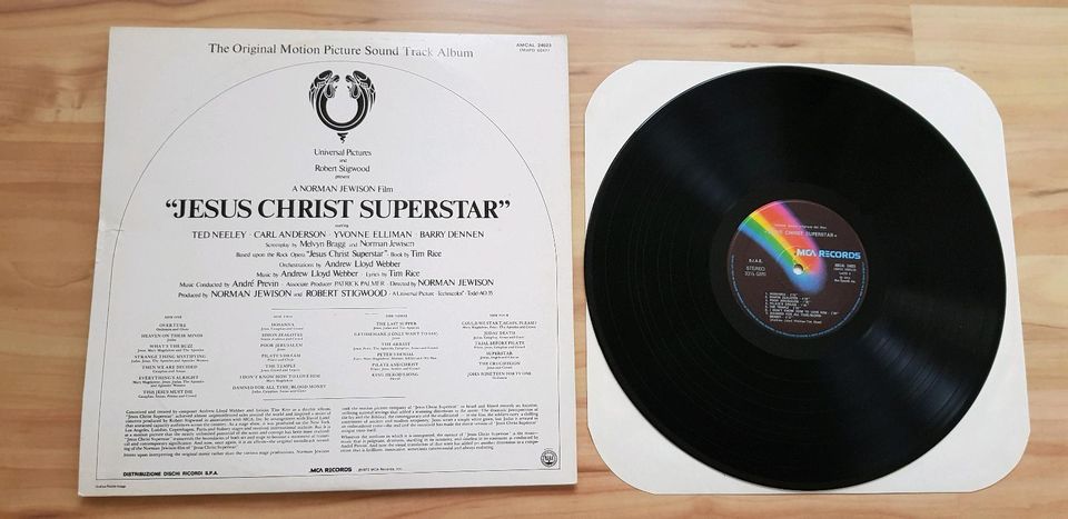 Soundtrack "Jesus Christ Superstar" Vinyl 2 LPs von 1973 in Hamburg