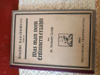 Was man von Erdinnern erzählt 1922 antiquarisch Leipzig - Connewitz Vorschau