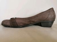 Gabor Slipper Pumps Leder braun grau taupe 38,5 / 5,5 Niedersachsen - Osnabrück Vorschau