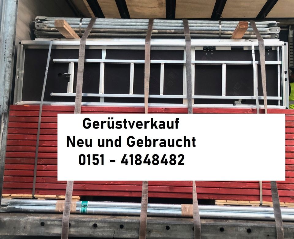 Baugerüst 5000m2 auf Lager TEL 0151 41848482 in Immenstedt