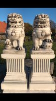 Fu Hunde 50kg 石獅 Wächterlöwen Tempellöwen Foo Feng Shui Steinguss Dortmund - Mengede Vorschau