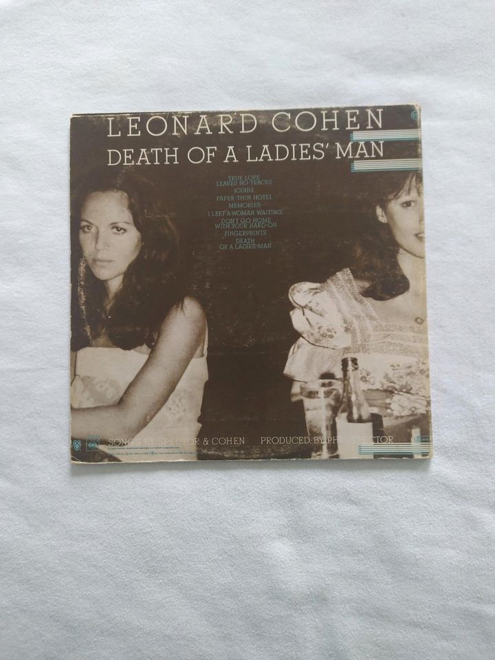 Leonard Cohen Death of a Ladies Man LP Vinyl Schallplatte in Düsseldorf