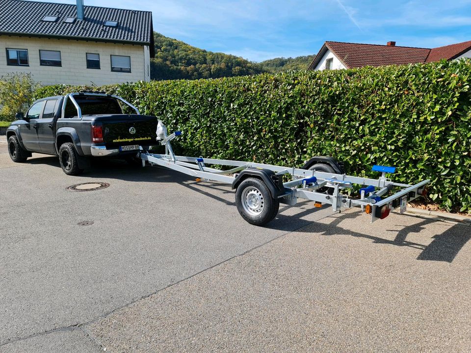 1300 kg Bootstrailer Böckmann TPV BA1300L (( Boote bis 5,80 m )) in Mosbach