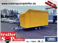 Lorries PLI27-4521 - 2700 kg kippbarer Autotransporter m. Hochplane SP-Line / Rollo + Schiebeplane beidseitig + RUNDDACH ÖKO70 Niedersachsen - Achim Vorschau