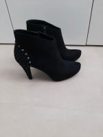 Marco Tozzi Stiefeletten Stiefel Pumps  Gr 39  Schwarz Wildleder Niedersachsen - Braunschweig Vorschau