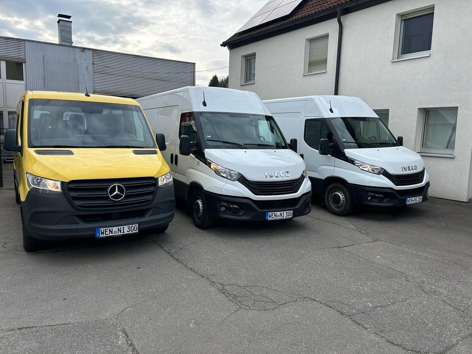 Mercedes Sprinter (Lang/Hoch) als Umzugs- Transporter zu vermiete in Neustadt a. d. Waldnaab