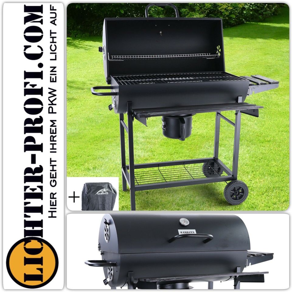 BBQ XL Holzkohle Grillwagen RX870 Grill Smoker Barbecue Garten in Hessen -  Calden | eBay Kleinanzeigen ist jetzt Kleinanzeigen