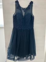 Dunkelblaues mini Kleid mit Tüll Bayern - Neuendettelsau Vorschau