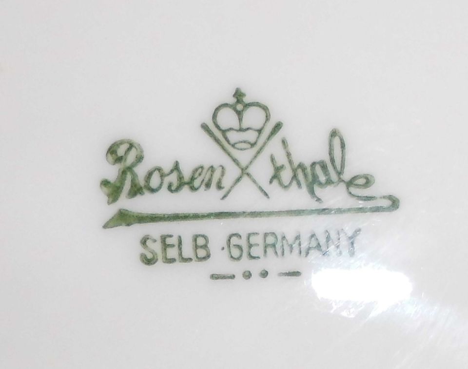 alter Rosenthal Kuchenteller 26 cm Lilienmotiv - sehr schön in Solingen