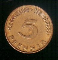 5 Pfennig 1950 D Rheinland-Pfalz - Irmenach Vorschau