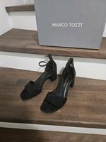 Marco Tozzi Damen Sandalen m. Absatz Gr 38 schwarz Wildleder NEUW Bayern - Germering Vorschau