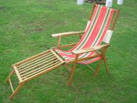 Teak Liegestuhl Deckchair Stuhl Garten reparaturbedürftig Rheinland-Pfalz - Ruppertsweiler Vorschau