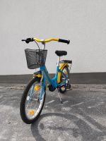 Meckenzie Kinderfahrrad mit Fahrradkorb blau/gelb Rheinland-Pfalz - Lambsheim Vorschau