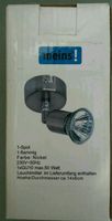 Lampe Spot Leuchte Licht Leuchtmittel Nickel Silber NEU & OVP Hessen - Maintal Vorschau