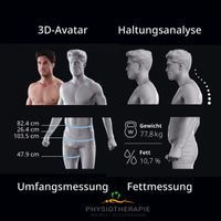 3D-Körperanalyse, Fettanteil, Muskelmasse, Haltungsanalyse Baden-Württemberg - Pforzheim Vorschau