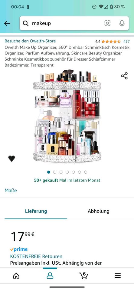 Makeup parfum drehständer Organizer in Norderstedt