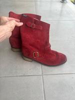 Super Jonny‘s Stiefeletten, Stiefel, Wildleder weinrot Nordrhein-Westfalen - Hürth Vorschau