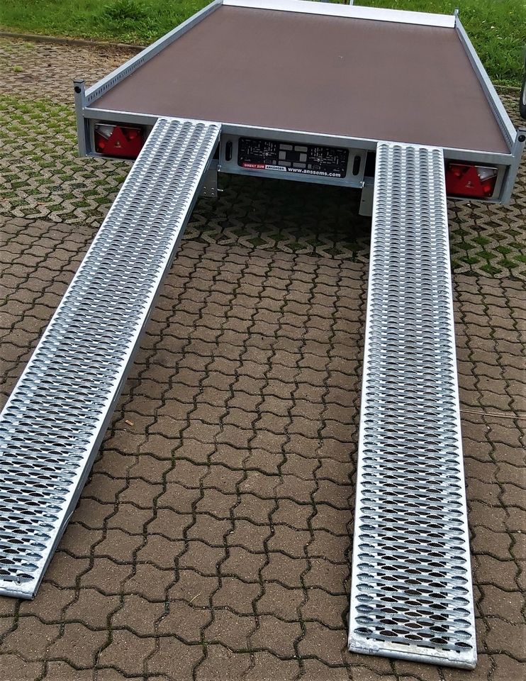 ➡️ Plattformanhänger mit Auffahrrampe /mieten /leihen-Vermietung in Wilsdruff