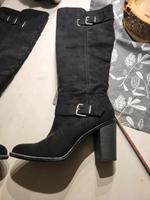 Stiefel schwarz gr 40 neu Baden-Württemberg - Birkenfeld Vorschau