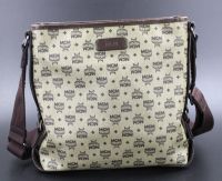 MCM Tasche Herren Umhängetasche Crossbody braun khaki Logoprint Duisburg - Duisburg-Mitte Vorschau