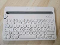 Logitech Tastatur weiß kabellos Sachsen-Anhalt - Halle Vorschau