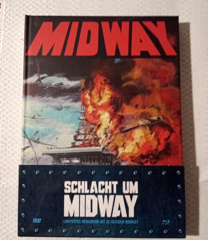 Schlacht um Midway / Charlton Heston / Mediabook in Achim