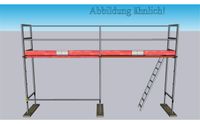 Plettac - Gerüst Komplettpaket 21qm - Feldlänge 2,50m -Länge 5,00m - Arbeitshöhe 4,30m - 20qm, 25qm, 30qm Hessen - Eschenburg Vorschau