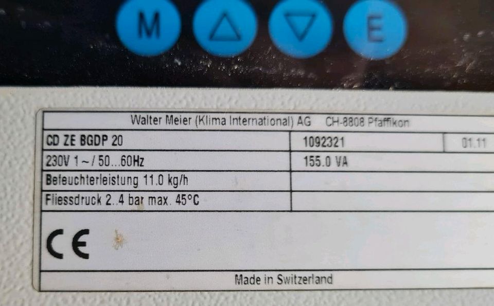 Luftbefeuchtungsanlage Condair Dual 2 Hybrid in Dommitzsch