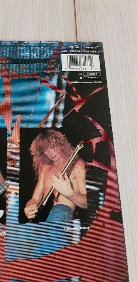 Megadeth Vinyl 1988 Schallplatte " so far so good..." Metal LP in Braunschweig
