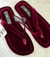 Zara Samt Sandalen Neu Bonn - Graurheindorf Vorschau