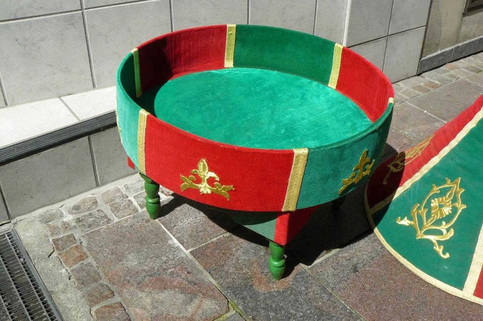 SONDERPREIS dekorative kleine mongolische Jurte - Mitte 20. Jhd. in Koblenz