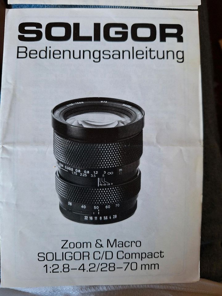 Minolta Kamera X300 mit 4 Objektiven in Rielasingen-Worblingen