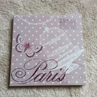 Leinwandbild rosa "Paris" - Landhaus, vintage, shabby Niedersachsen - Aschendorf Stadt Papenburg Vorschau