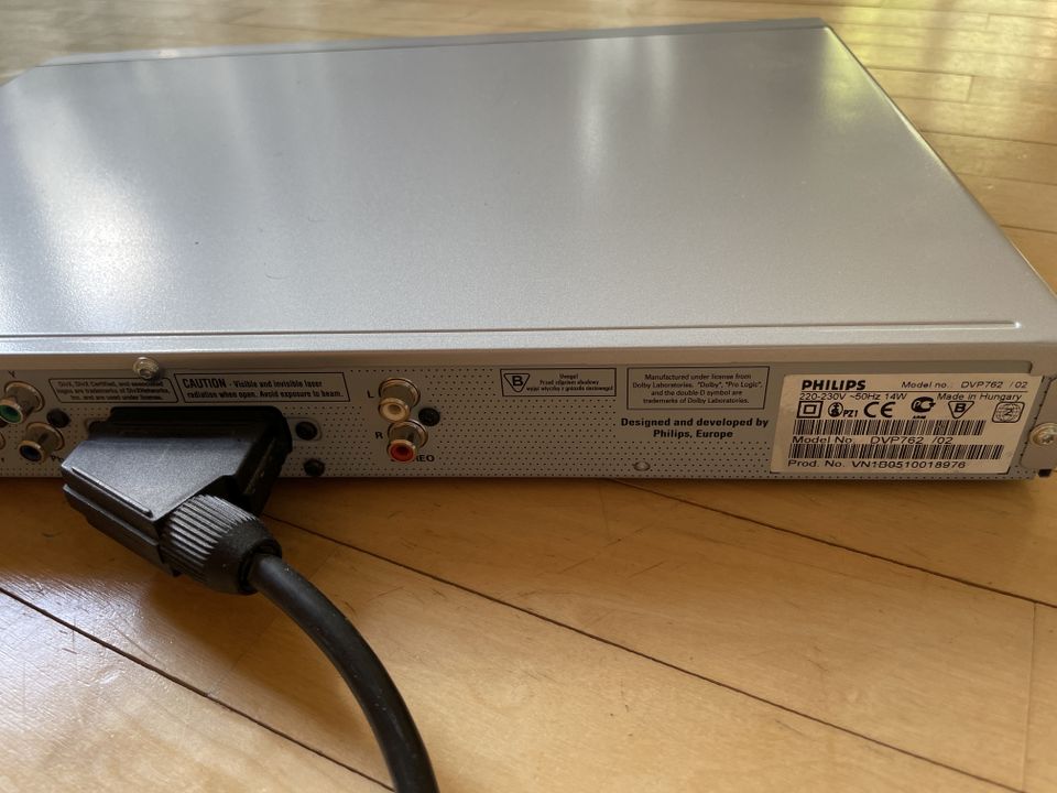 Philips DVD Player DVP 762 silber in Hamburg