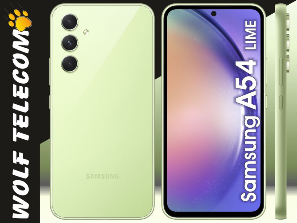 SAMSUNG Galaxy A54 5G / A546 128GB Awesome Lime - Neu mit RG 19% in Koblenz