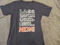 T-Shirt dunkelgrau "...Nein" Gr. 152/158 neuwertig! Niedersachsen - Wrestedt Vorschau